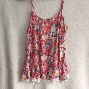 Multicolored tank top